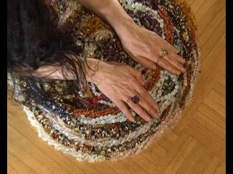 Waltraud Gehrke´s Energierad - Steinmandala