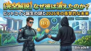 【完全解説】なぜ彼は消えたのか？ビットコイン誕生の謎と2026年の衝撃的な未来