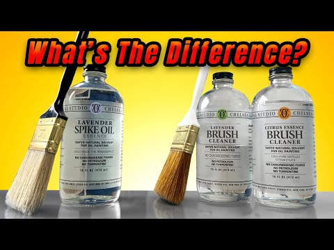 Are They The Same? Chelsea Lavender Spike Oil VS Chelsea Brush Cleaner