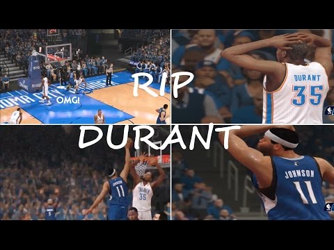 NBA 2K14 PS4 MyCareer Playoffs QFG1 - Murdering Durant In My Playoff Debut!