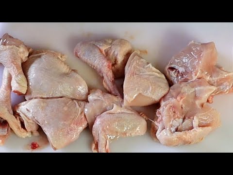 Kenya Chef: Step1 How to break down a chicken, Fast Food Outlet Style!