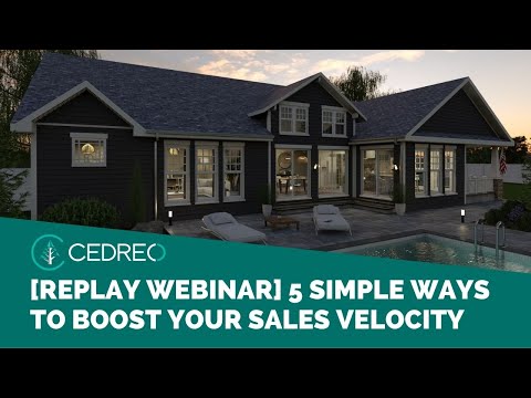 [Replay Webinar] 5 Simple Ways to Boost your Sales Velocity and Sell Dream Homes.