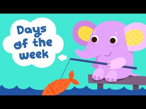 Days of the Week Song for Kindergarten Kids |