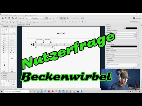 Nutzerfrage: Beckenwirbel // Musescore 3.6 // Musescore mit Tommy