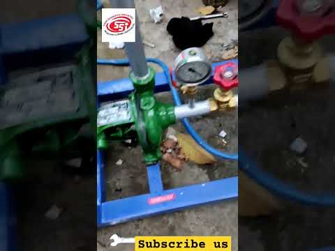 Piston pump test rig