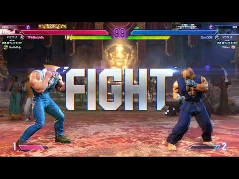 SF6 Nuckledu (Guile) VS (Ken) ChrisCCH
