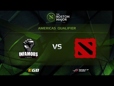 Infamous vs FDL, Boston Major AM Qualifiers