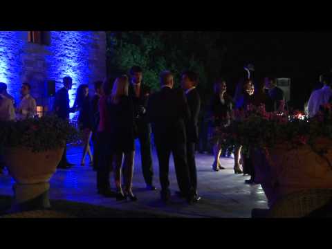 ALMA PROJECT 24/7 - 110926 Lighting @ Castello di Vincigliata - Blue Night