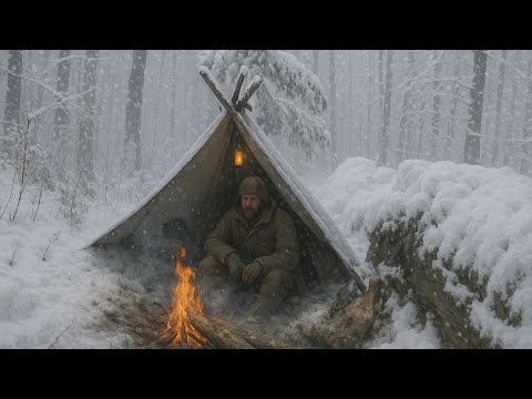 Trapped in a -21°C Blizzard…