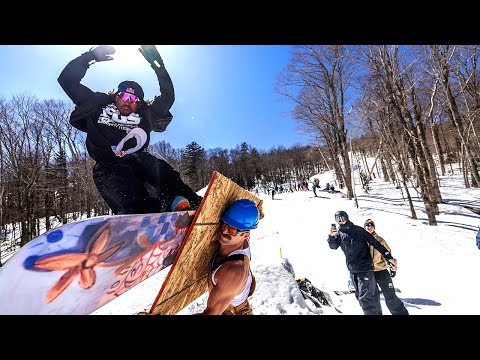 Zeb Powell shatters the meaning of snowboarding AGAIN!