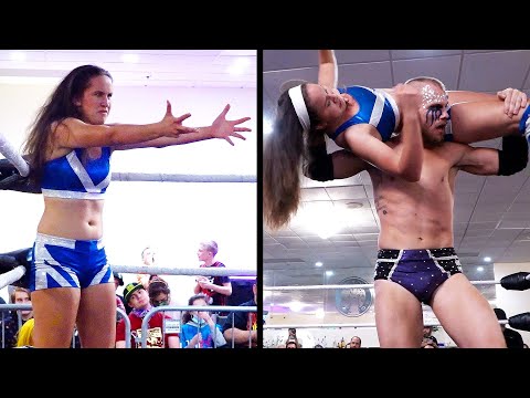 Shannon LeVangie vs Aaron Rourke w/ Ava Everett - Intergender Match (Chaotic Wrestling, Beyond)