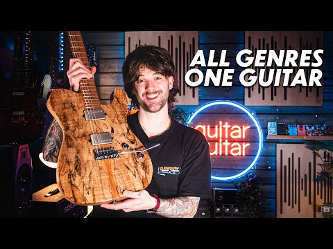 Suhr Custom Modern T Spalt Natural Demo | The All in One Guitar
