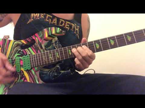 Megadeth - A Tout Le Monde Solo - Cover/Lesson