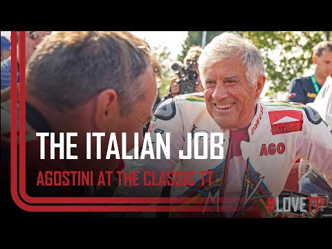 'The Italian Job' - Giacomo Agostini at the 2019 Classic TT | TT Races Official