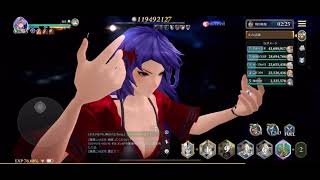 【グランサガ】ギルド戦　光の精霊王　チーム戦　ナマリエ走り　　[4000]
