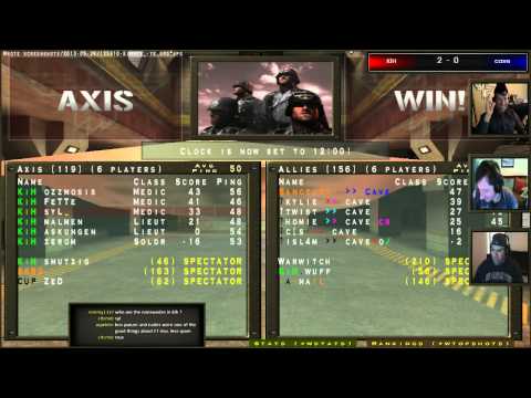 RTCW LCUP: KiH vs. Cave (Part 3) - Groupphase