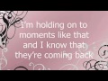 Miley Cyrus - Been Here All Along Lyrics. 