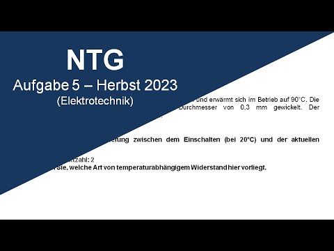 #32 NTG Industriemeister (IHK) Aufgabe 5 - Herbst 2023