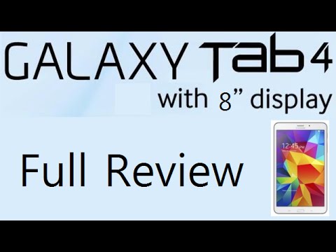 Samsung Galaxy Tab 4 8 Inch (T331) Review With Gaming, Camera, Benchmarks, Audio & Video Playback