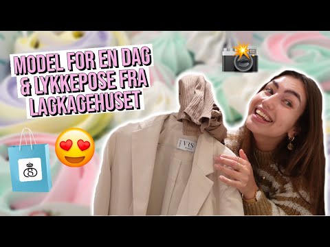 MODEL FOR EN DAG, LYKKEPOSE FRA LAGKAGEHUSET & TRÆNING 🧁📷💕