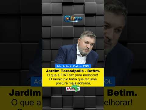 Betim-MG: Conexão Política - Pré-candidato a Dep. Federal pelo PSOL, Drº Antônio Carlos.