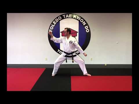 Air Curriculum - ITF Taekwondo - High Section Back Fist/Low Section Block