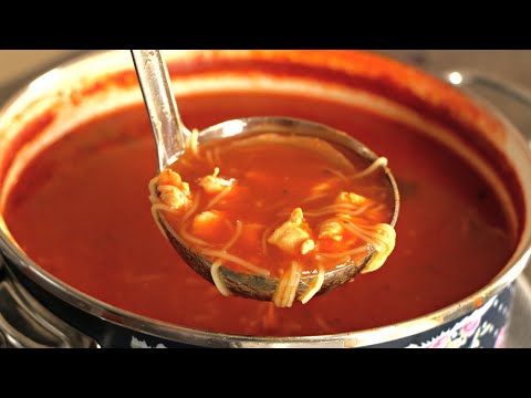 Recept za čorbu koju svi vole! Moji ukućani hoće svaki dan da pravim. Pradajz čorba sa piletinom.