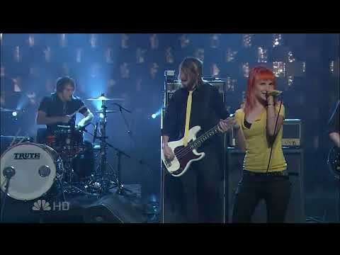 Paramore - Misery Business (Live At Late Night With Conan O' Brien 10/08/2007) HD