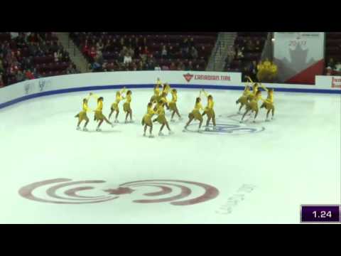 Team Finland 2 SP - ISU World Junior Synchronized Skating Championships ® 2017