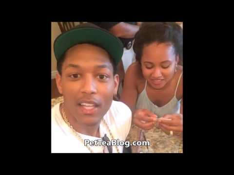 Dr Dre & Michel'le ACTORS from Surviving Compton ROLLING UP a Blunt