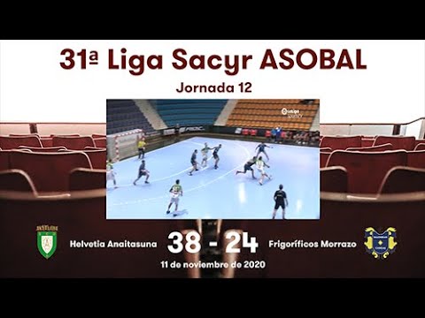 31ª Liga Sacyr ASOBAL J12: Helvetia Anaitasuna - Frigoríficos Morrazo 38-24