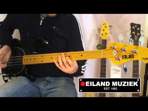 Musicman Sterling Sub RAY4 BK