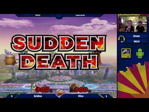 SPC14: CL|Vitro (Ganon,Marth) vs Gridloc (Luigi,DDD,Kirby)