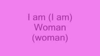I am Woman - Jordin Sparks (lyrics)