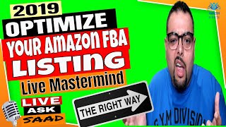 💯The RIGHT WAY to Analyze & Optimize an Amazon FBA Product Listing LIVE! Launch , Manychat & More!