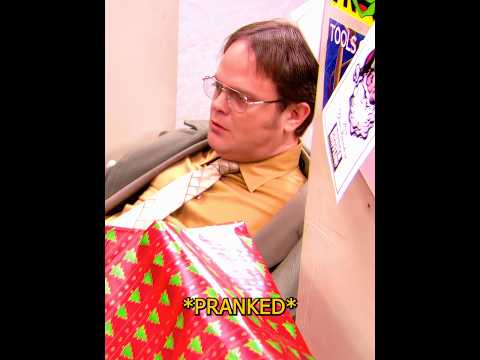 Jim Pranks Dwight With A Fake Desk | The Office US | #shorts