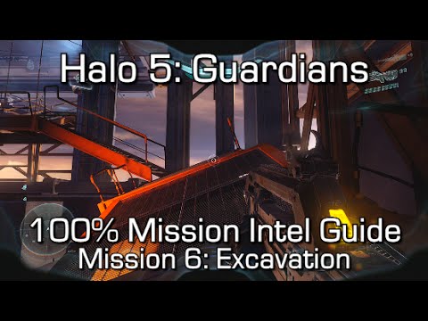 Halo 5 - 100% Mission Intel Locations Guide - Mission 6: Evacuation - Hunt the Truth Achievement