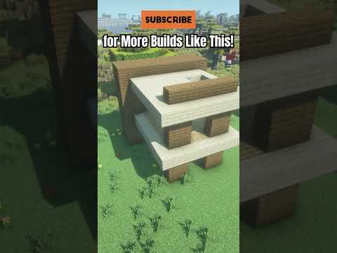 Mind-blowing modern house build in Minecraft!