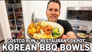 Costco & Restaurant Depot Run + Korean BBQ Bowls for Dinner!
