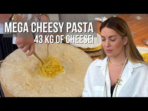 43 KG OF CHEESE! | MEGA CHEESY PASTA🧀😱❤️‍🔥