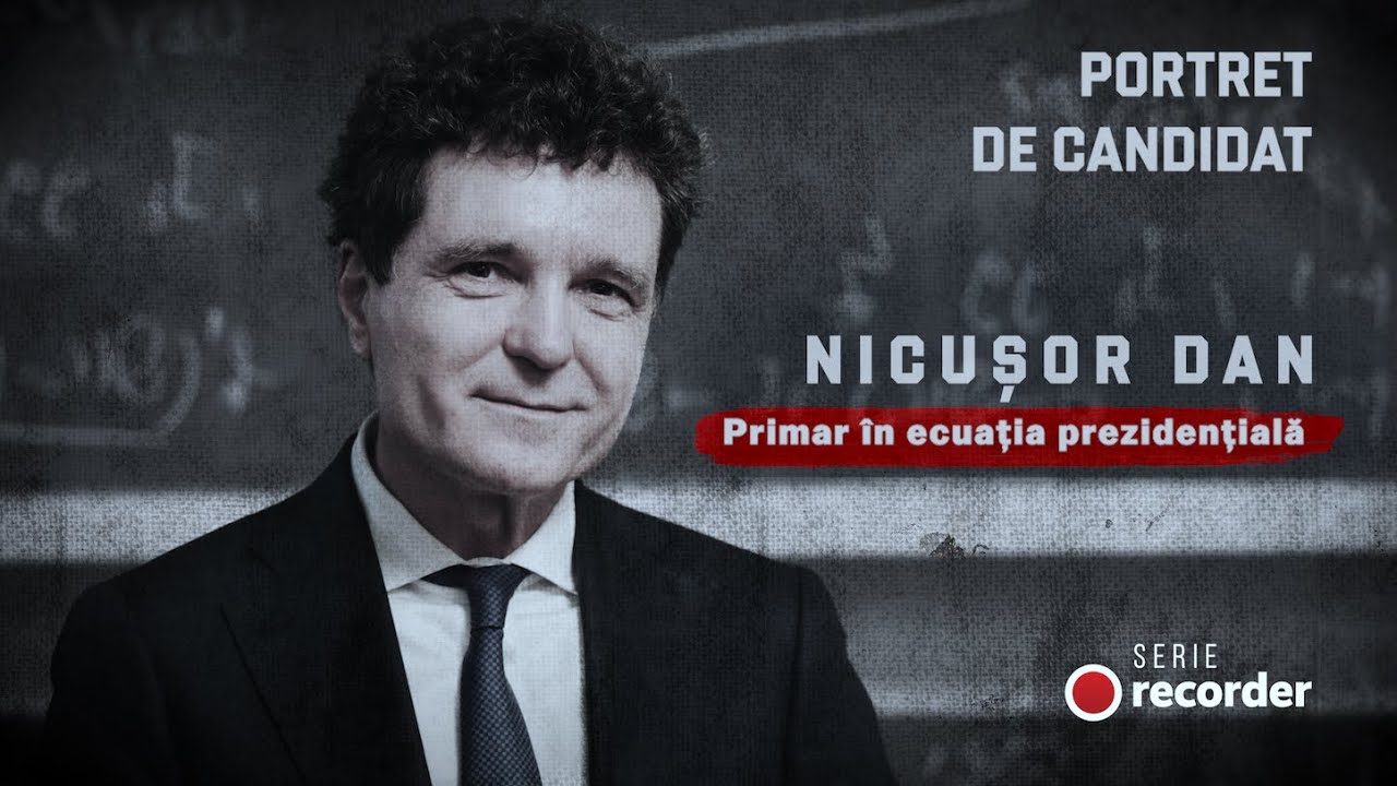 PORTRET DE CANDIDAT: Nicușor Dan