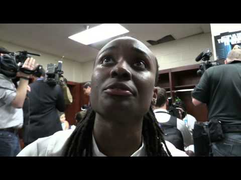 Khadijah Sessions after Sweet 16 victory