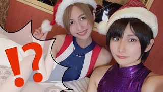競泳水着でラブホ女子会したクリスマスイブ【来栖うさこ×小柳歩】 #SWIMSUITTRYONHAUL