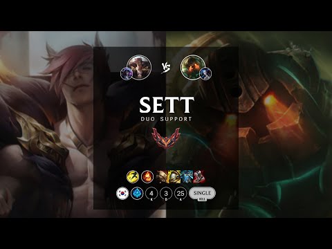 Sett Support vs Nautilus - KR Grandmaster Patch 12.20