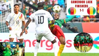 Cameroun vs Guinea 1-1 Reaction Fan de les Lions Indomptables AFCON Africa Cup Nations Highlights