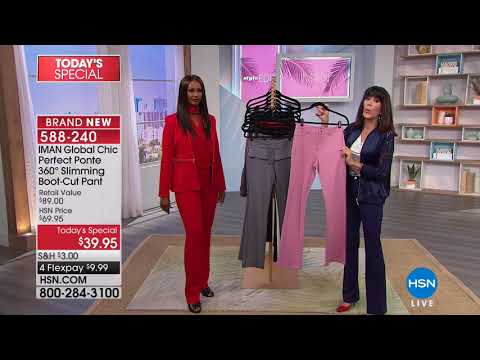 HSN | IMAN Global Chic Fashions 02.24.2018 - 11 AM