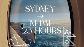Our First Family Trip to Nepal | Flying from Sydney
