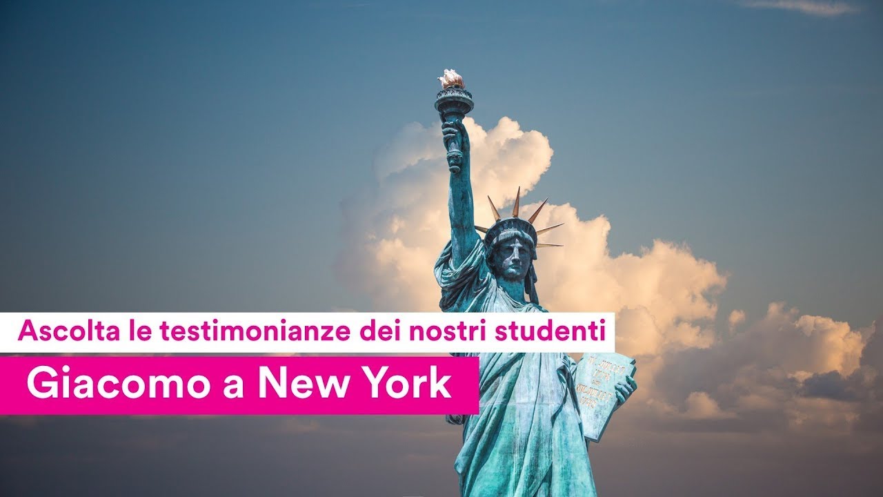 Giacomo racconta il programma di University Preparation a New York