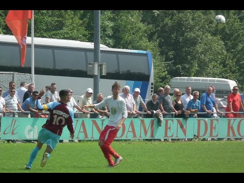 Nacompetitiefinale SC Amstelwijck 1 - Heukelum 1, Sil van Putten scoort 2-1