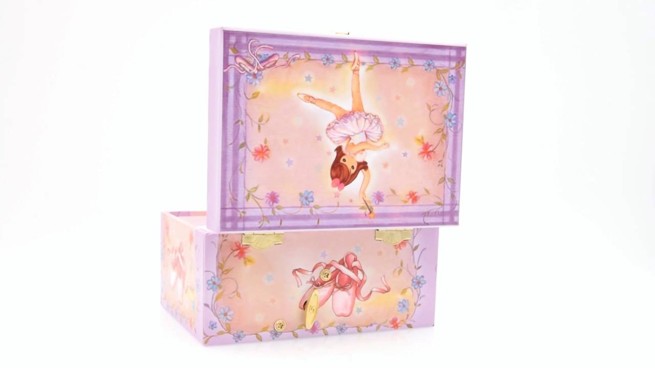 Szkatułka z baleriną dziewczynka